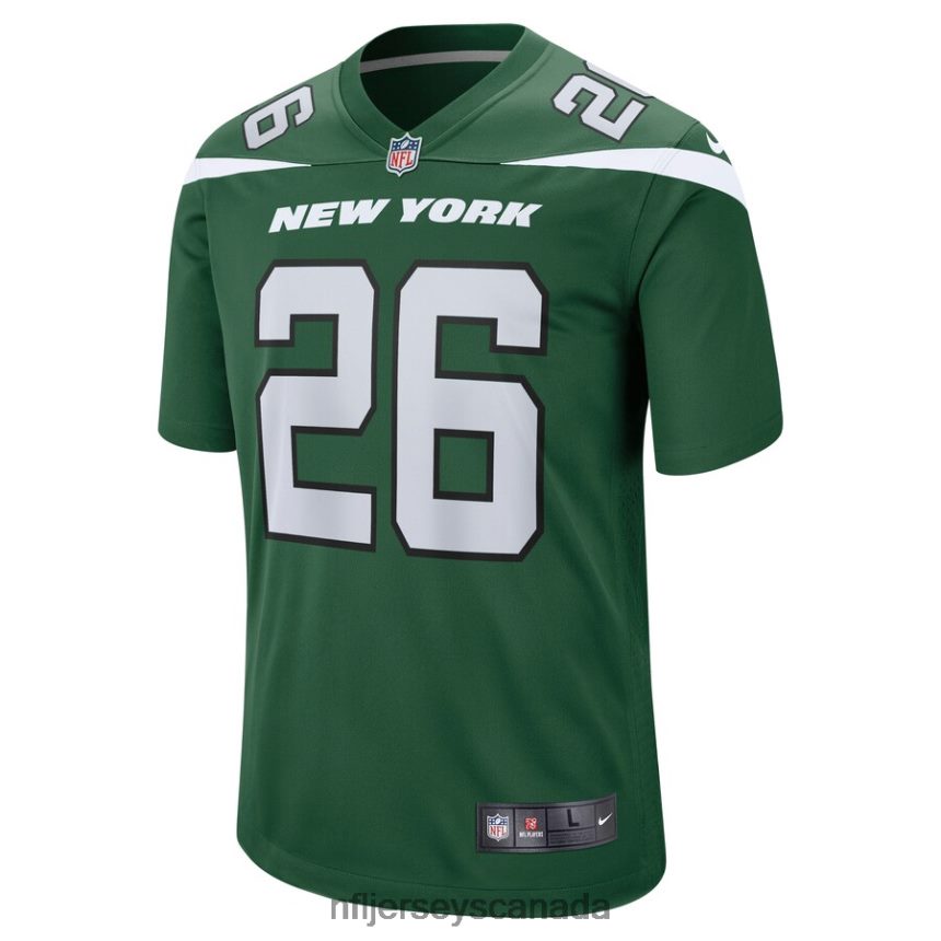 Men New York Jets Brandin Echols Nike Gotham Green Game Jersey Clothing NFL TBXFR64415