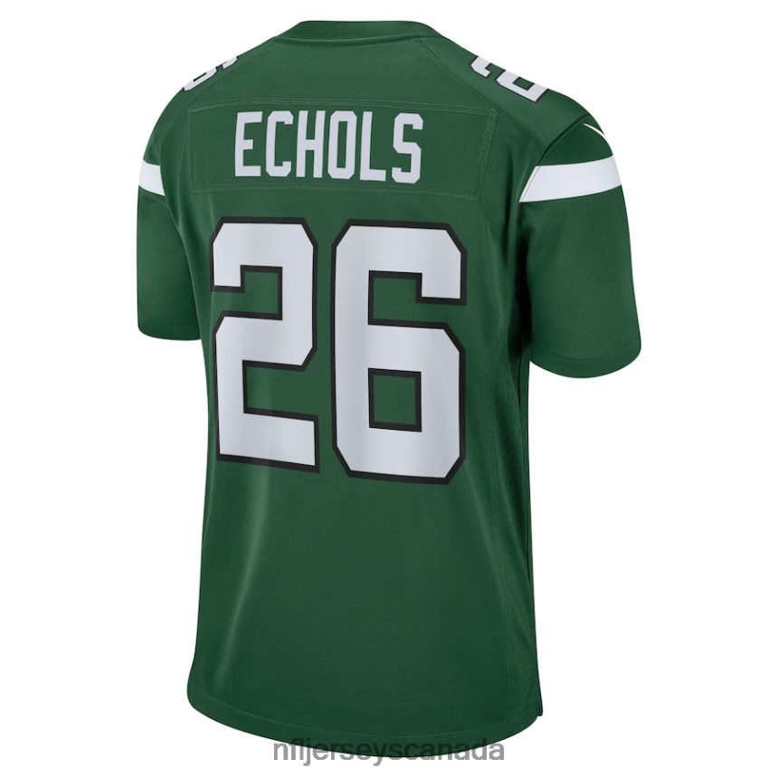 Men New York Jets Brandin Echols Nike Gotham Green Game Jersey Clothing NFL TBXFR64415