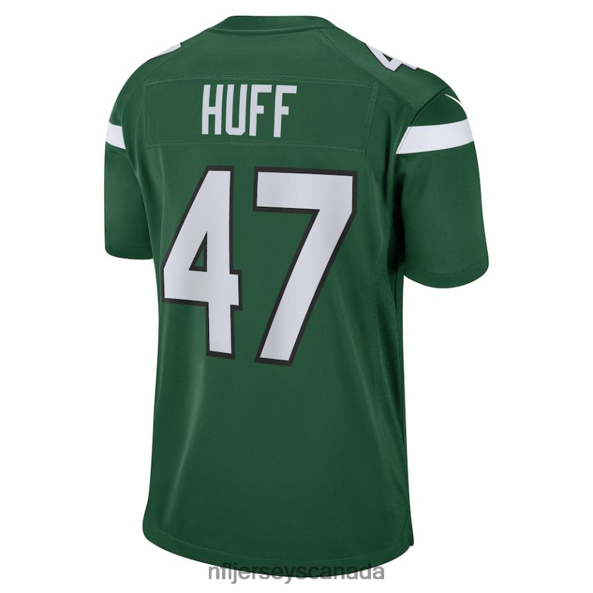 Men New York Jets Bryce Huff Nike Gotham Green Game Jersey Clothing NFL TBXFR64727