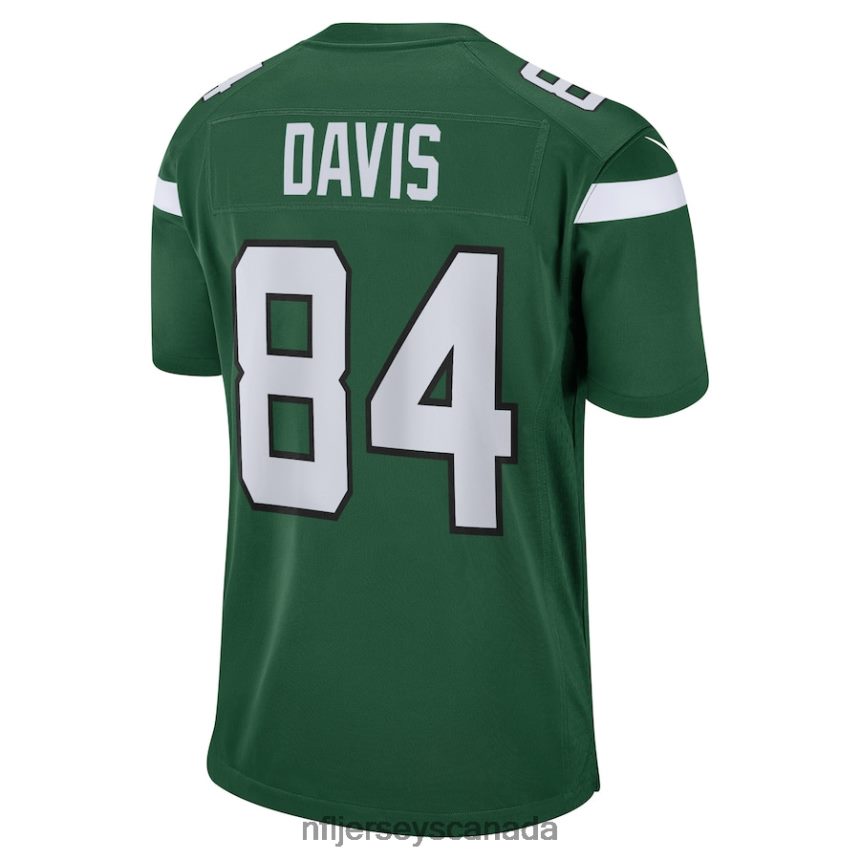 Men New York Jets Corey Davis Nike Gotham Green Game Jersey Clothing NFL TBXFR63617