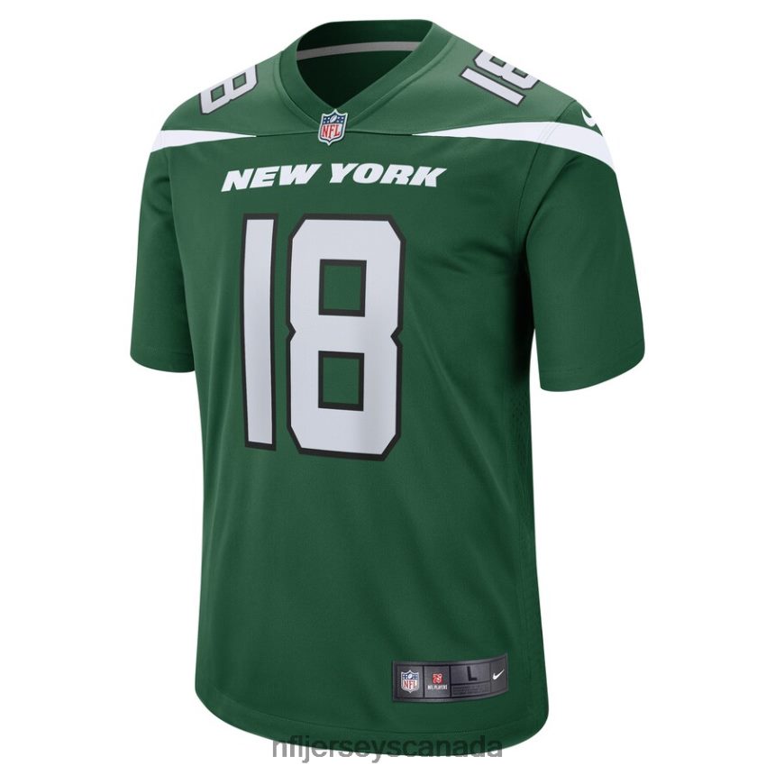 Men New York Jets Diontae Spencer Nike Gotham Green Game Player Jersey Clothing NFL TBXFR66914