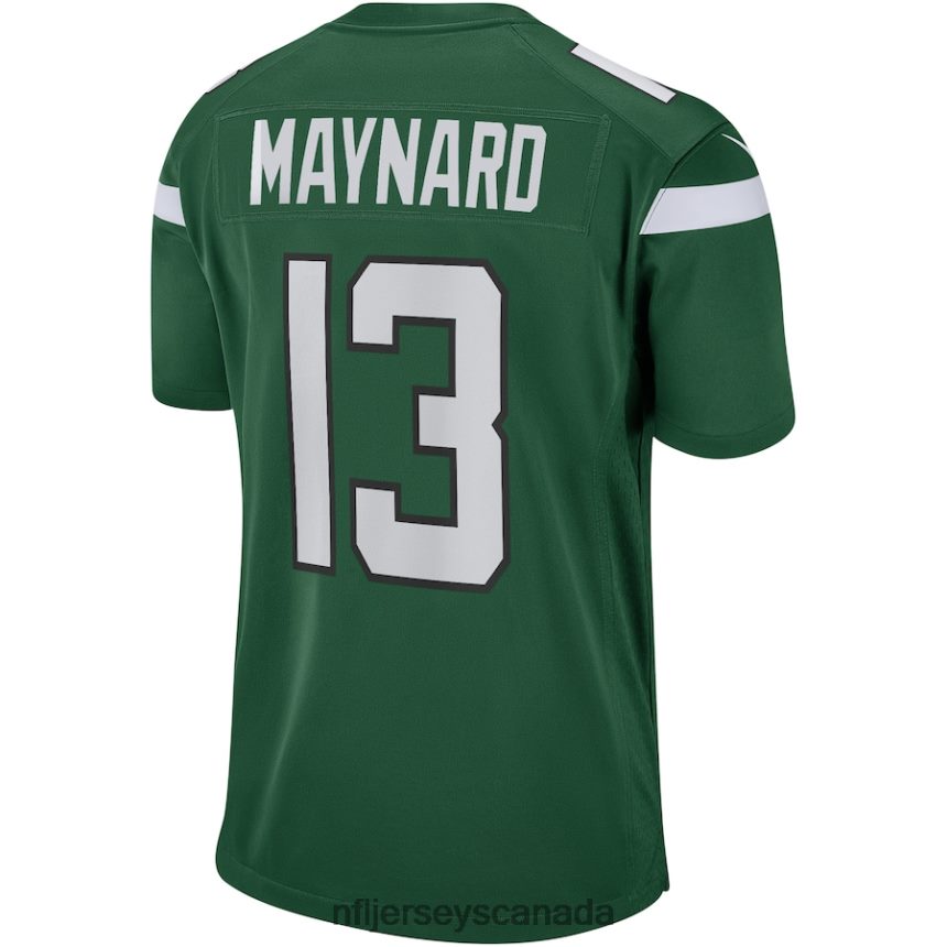 Men New York Jets Don Maynard Nike Gotham Green Game Retired Player Jersey Clothing NFL TBXFR64730
