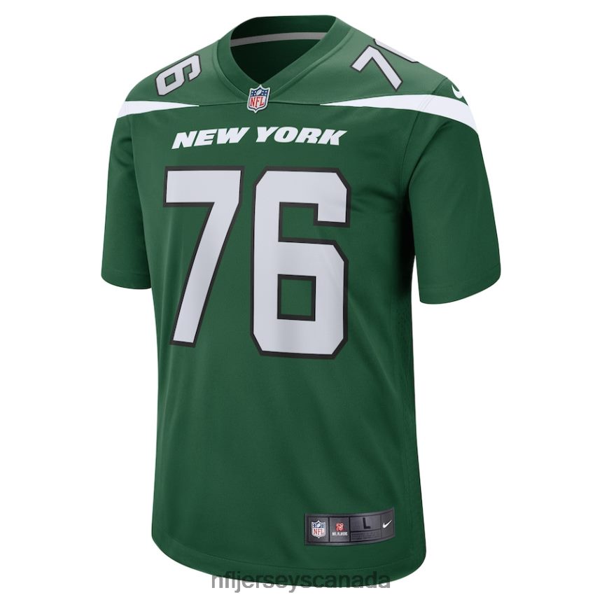 Men New York Jets George Fant Nike Gotham Green Game Jersey Clothing NFL TBXFR64194