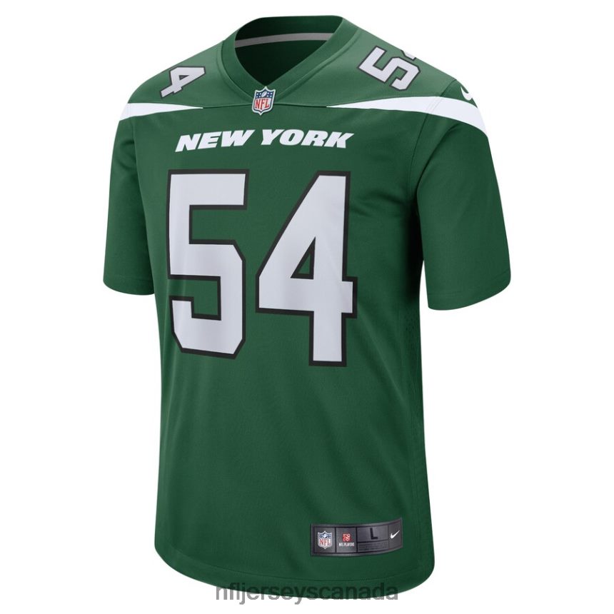 Men New York Jets Jacob Martin Nike Gotham Green Game Jersey Clothing NFL TBXFR66800