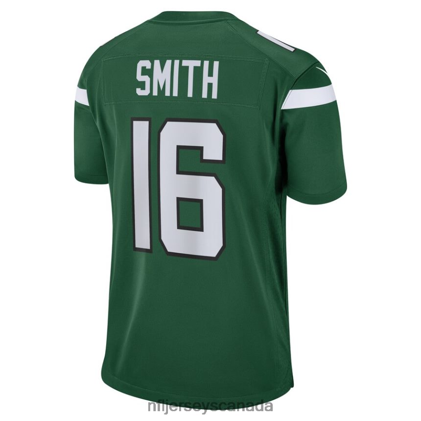 Men New York Jets Jeff Smith Nike Gotham Green Game Jersey Clothing NFL TBXFR66783