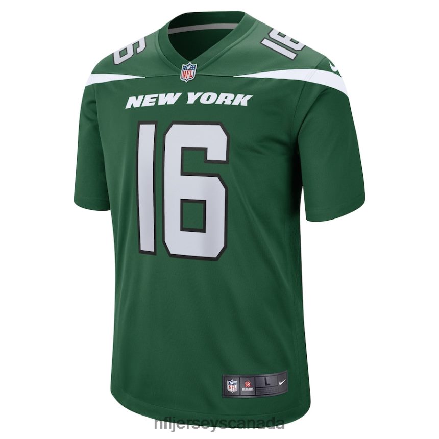 Men New York Jets Jeff Smith Nike Gotham Green Player Game Jersey Clothing NFL TBXFR64307