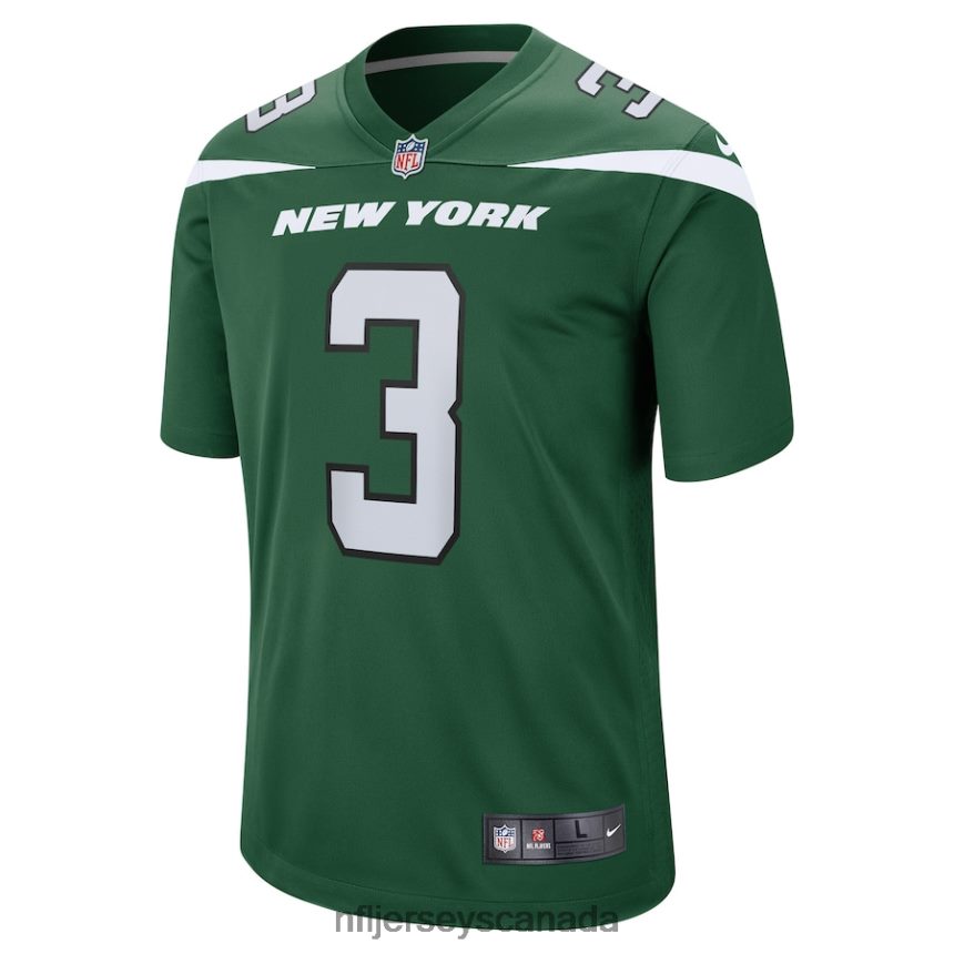 Men New York Jets Jordan Whitehead Nike Gotham Green Game Player Jersey Clothing NFL TBXFR65665
