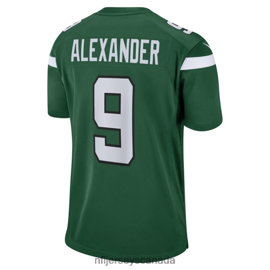 Men New York Jets Kwon Alexander Nike Gotham Green Game Player Jersey Clothing NFL TBXFR66366