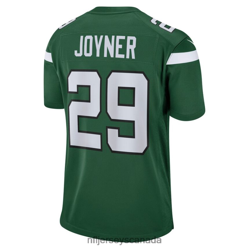 Men New York Jets Lamarcus Joyner Nike Gotham Green Game Jersey Clothing NFL TBXFR66408
