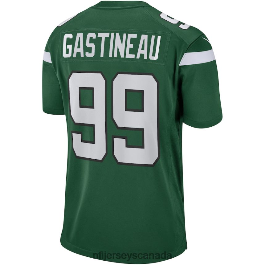 Men New York Jets Mark Gastineau Nike Gotham Green Game Retired Player Jersey Clothing NFL TBXFR61702