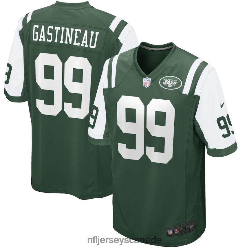 Men New York Jets Mark Gastineau Nike Green Retired Player Game Jersey Clothing NFL TBXFR65068