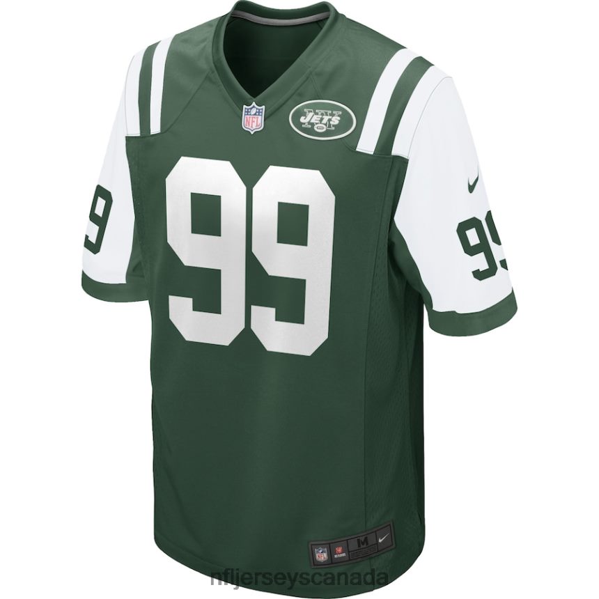 Men New York Jets Mark Gastineau Nike Green Retired Player Game Jersey Clothing NFL TBXFR65068