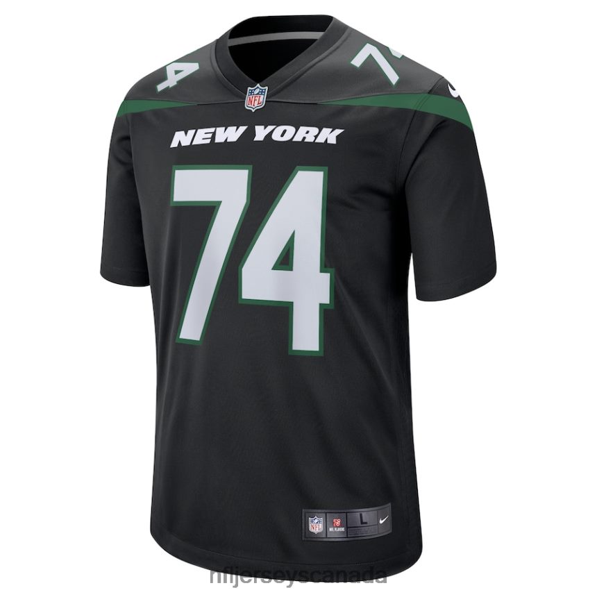 Men New York Jets Nick Mangold Nike Black Retired Player Jersey Clothing NFL TBXFR61997