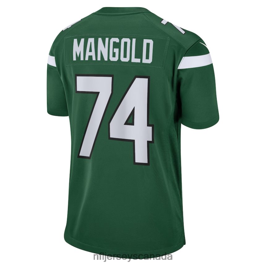 Men New York Jets Nick Mangold Nike Gotham Green Retired Player Jersey Clothing NFL TBXFR61280