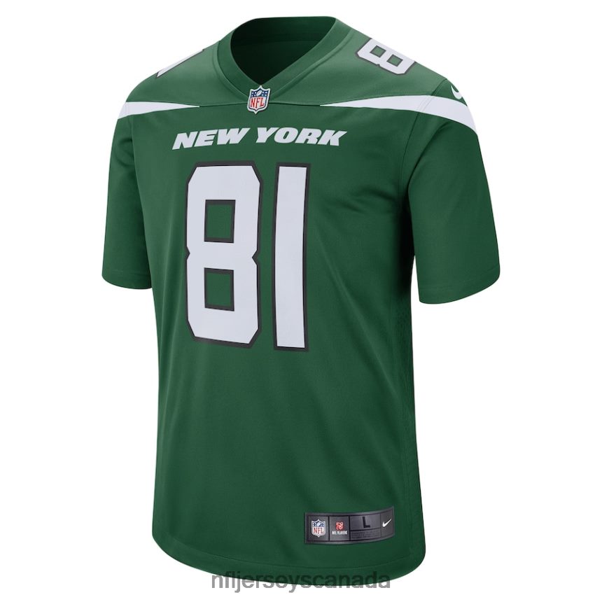 Men New York Jets Quincy Enunwa Nike Gotham Green Game Player Jersey Clothing NFL TBXFR62789