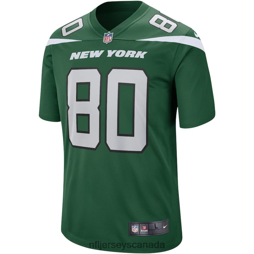 Men New York Jets Wayne Chrebet Nike Gotham Green Game Retired Player Jersey Clothing NFL TBXFR61673