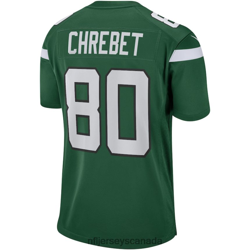 Men New York Jets Wayne Chrebet Nike Gotham Green Game Retired Player Jersey Clothing NFL TBXFR61673