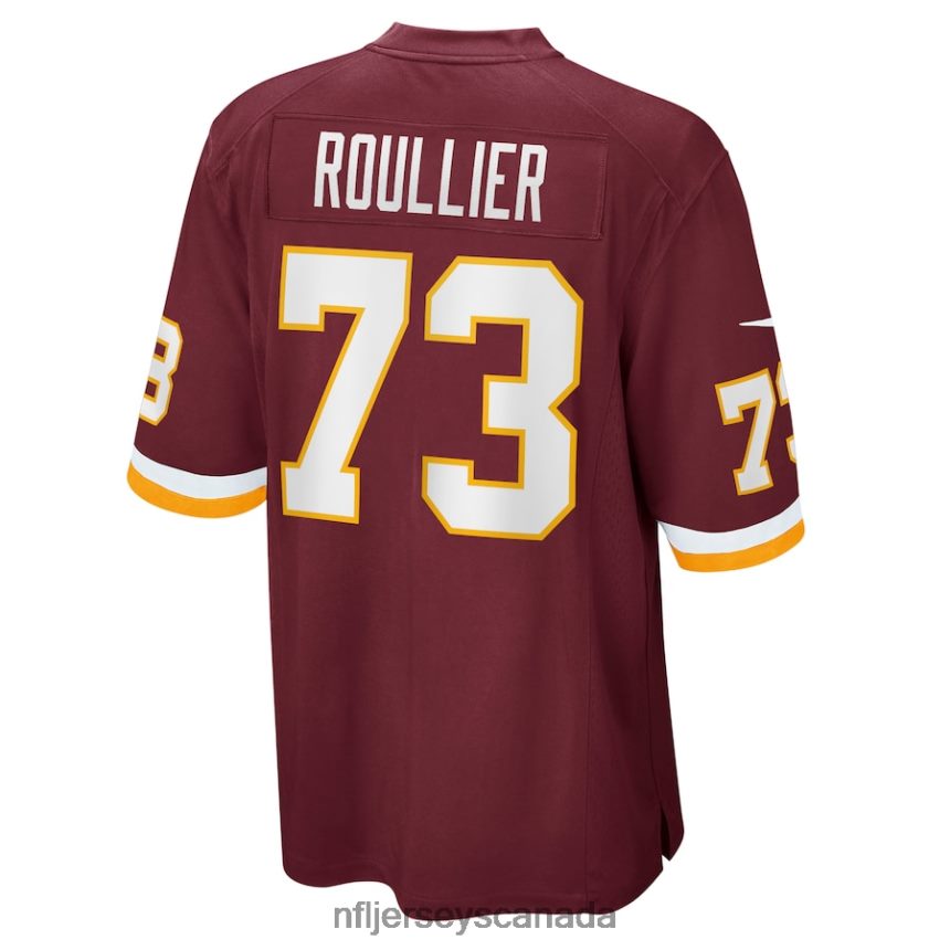 Men Nike Chase Roullier Washington Football Team Burgundy Game Player Jersey Clothing NFL TBXFR64993