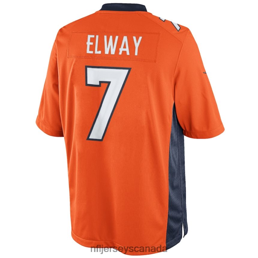 Men Nike John Elway Orange Denver Broncos Retired Player Limited Jersey Clothing NFL TBXFR64980
