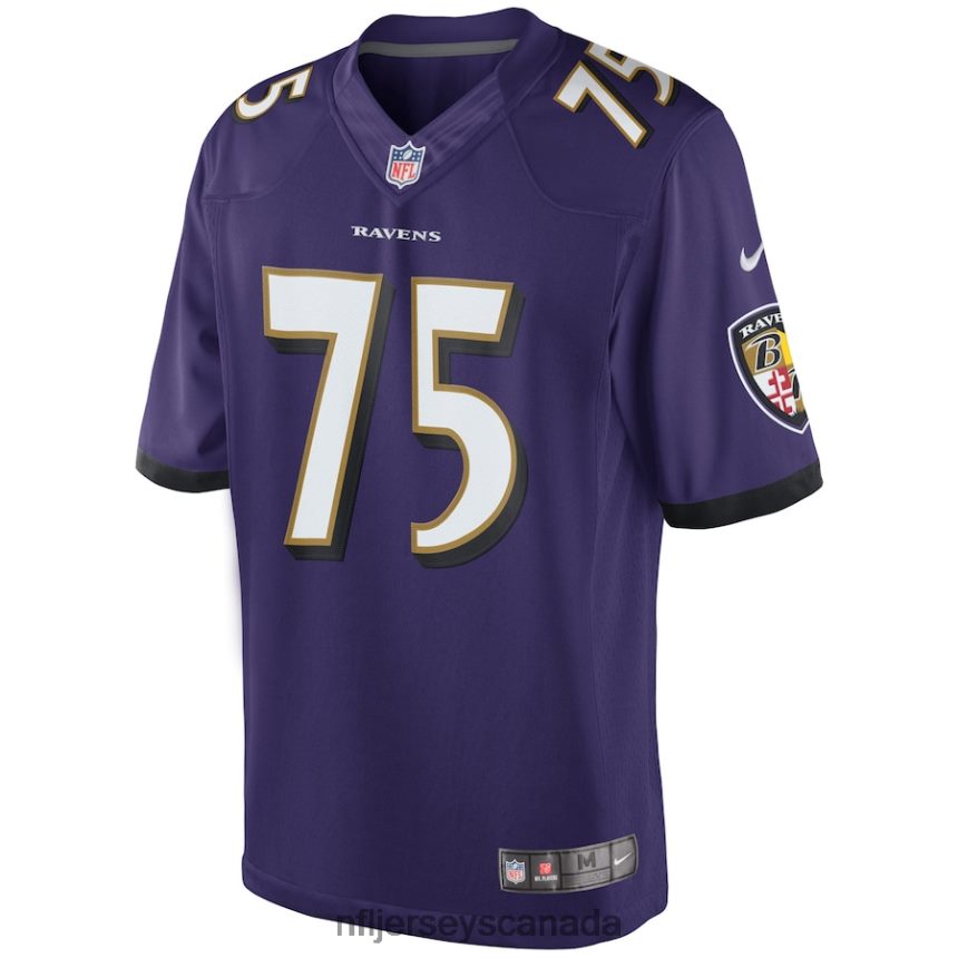 Men Nike Jonathan Ogden Purple Baltimore Ravens Retired Player Limited Jersey Clothing NFL TBXFR63944