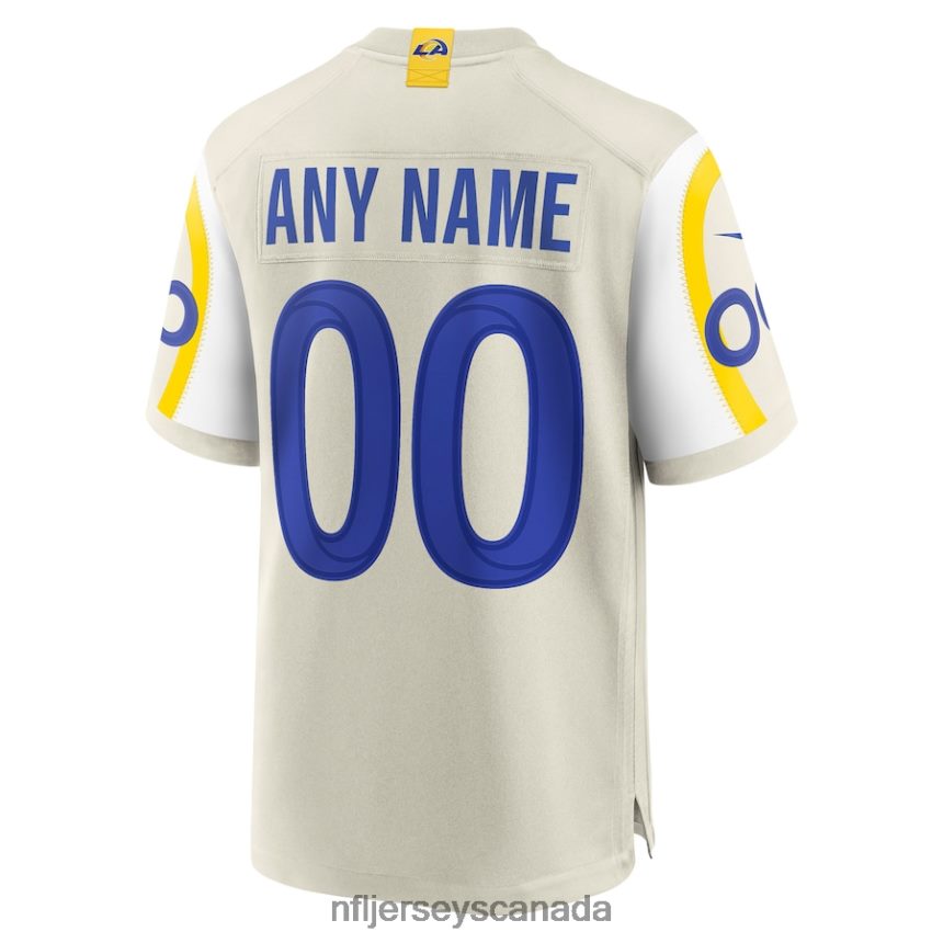 Men Nike Los Angeles Rams Bone Custom Game Jersey Clothing NFL TBXFR62076
