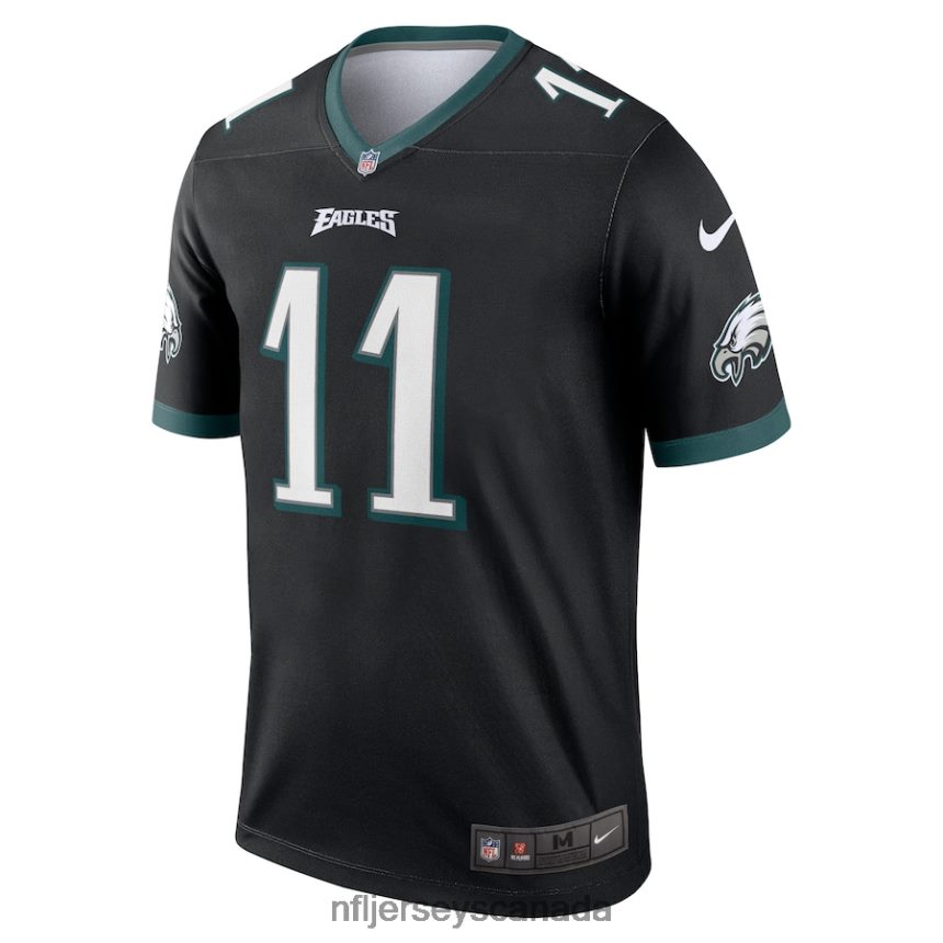 Men Philadelphia Eagles AJ Brown Nike Black Legend Jersey Clothing NFL TBXFR6750