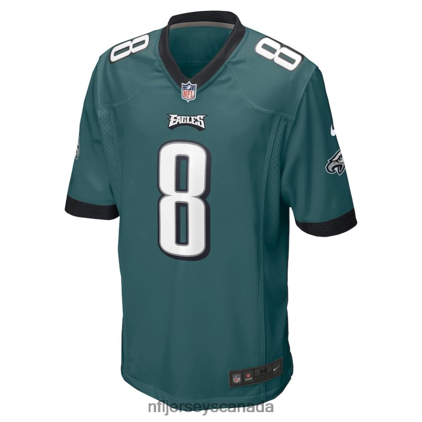 Men Philadelphia Eagles Arryn Siposs Nike Midnight Green Game Jersey Clothing NFL TBXFR64808