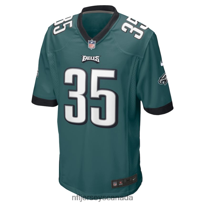 Men Philadelphia Eagles Boston Scott Nike Midnight Green Game Jersey Clothing NFL TBXFR61219