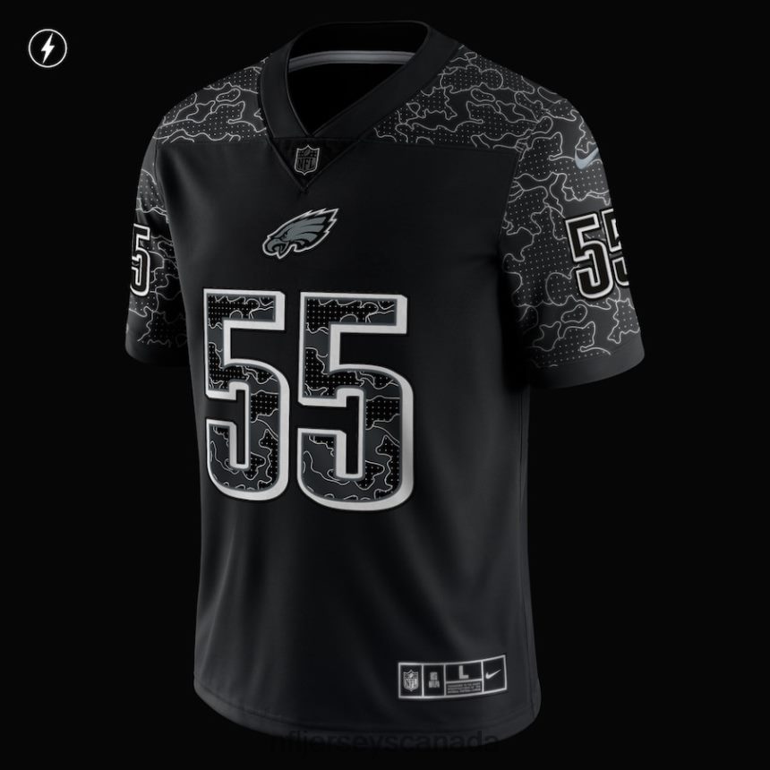 Men Philadelphia Eagles Brandon Graham Nike Black RFLCTV Limited Jersey Clothing NFL TBXFR6738