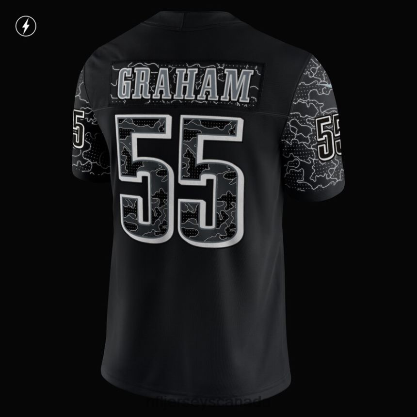 Men Philadelphia Eagles Brandon Graham Nike Black RFLCTV Limited Jersey Clothing NFL TBXFR6738