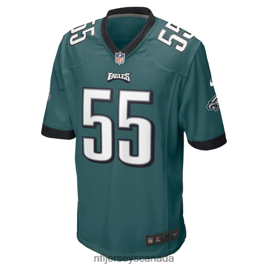 Men Philadelphia Eagles Brandon Graham Nike Midnight Green Game Jersey Clothing NFL TBXFR690