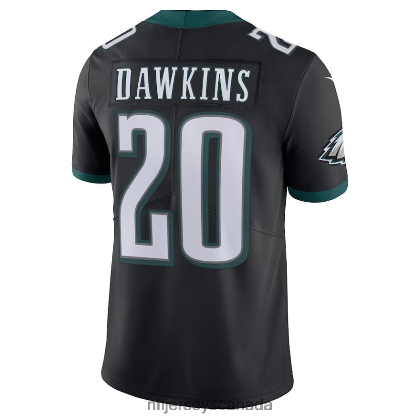 Men Philadelphia Eagles Brian Dawkins Nike Black Alternate Game Retired Player Limited Jersey Clothing NFL TBXFR62325