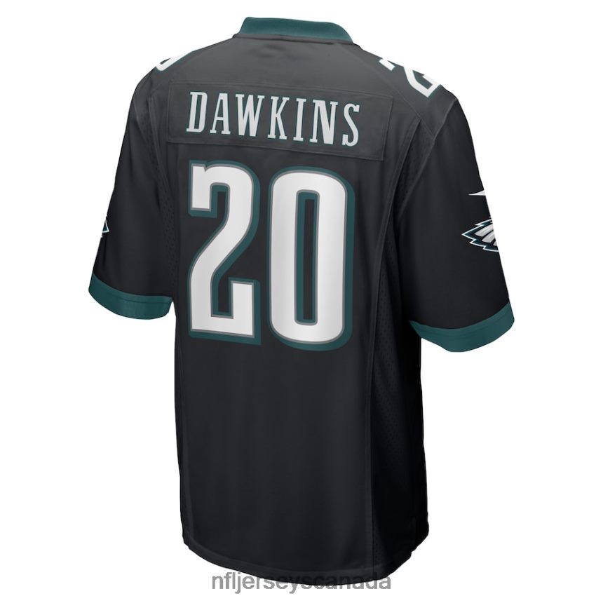 Men Philadelphia Eagles Brian Dawkins Nike Black Retired Player Jersey Clothing NFL TBXFR6141