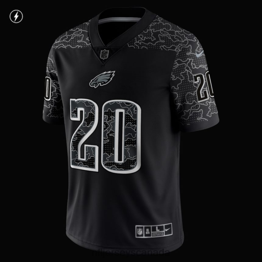 Men Philadelphia Eagles Brian Dawkins Nike Black Retired Player RFLCTV Limited Jersey Clothing NFL TBXFR6158
