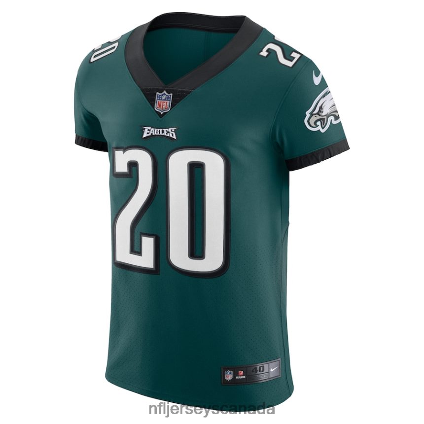 Men Philadelphia Eagles Brian Dawkins Nike Midnight Green Vapor Elite Retired Player Jersey Clothing NFL TBXFR66339