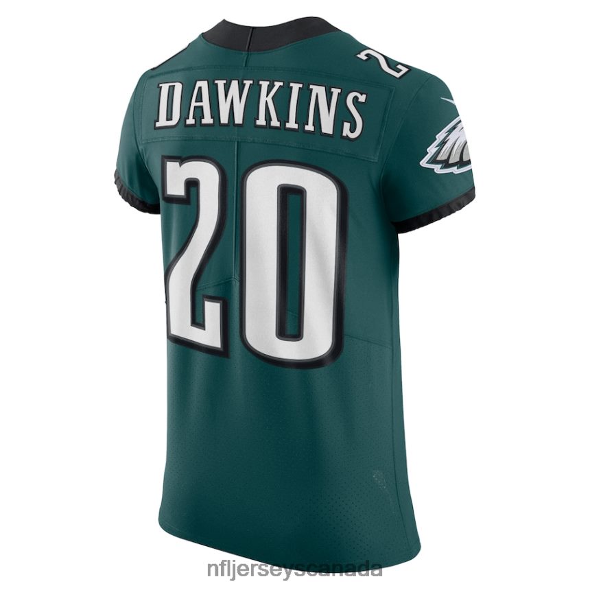 Men Philadelphia Eagles Brian Dawkins Nike Midnight Green Vapor Elite Retired Player Jersey Clothing NFL TBXFR66339