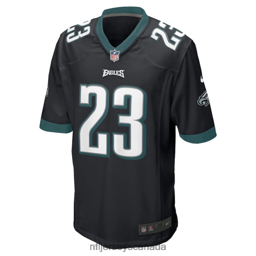 Men Philadelphia Eagles CJ Gardner-Johnson Nike Black Alternate Game Player Jersey Clothing NFL TBXFR6903