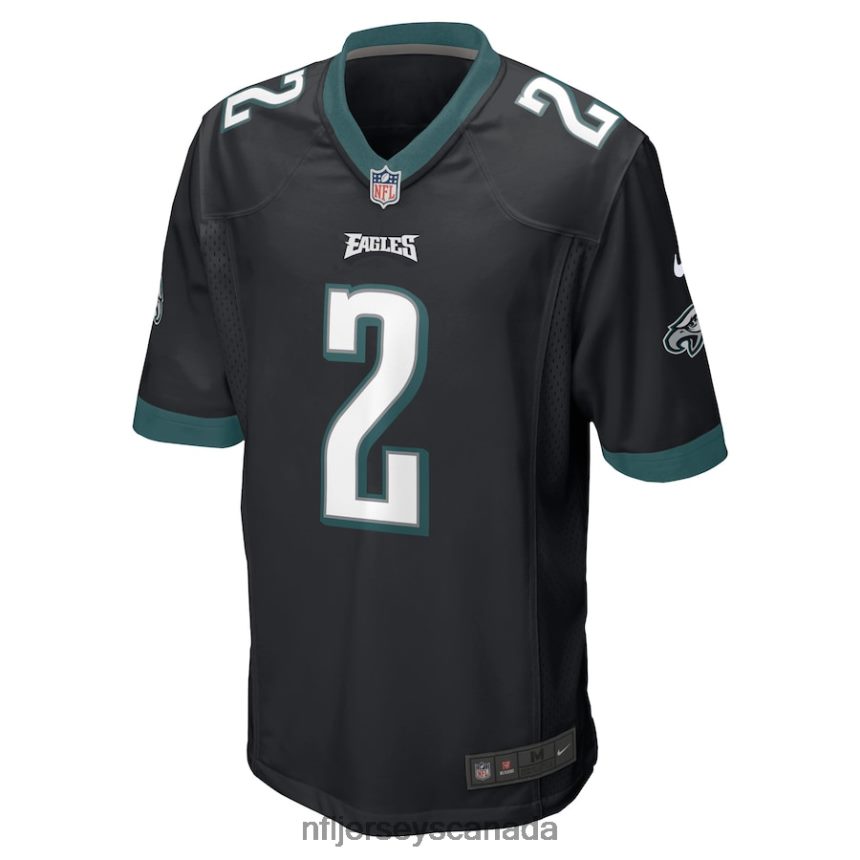 Men Philadelphia Eagles Darius Slay Jr Nike Black Alternate Game Player Jersey Clothing NFL TBXFR6366