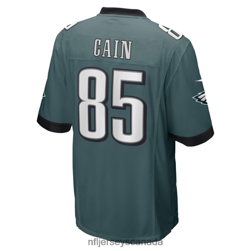 Men Philadelphia Eagles Deon Cain Nike Midnight Green Game Player Jersey Clothing NFL TBXFR65847
