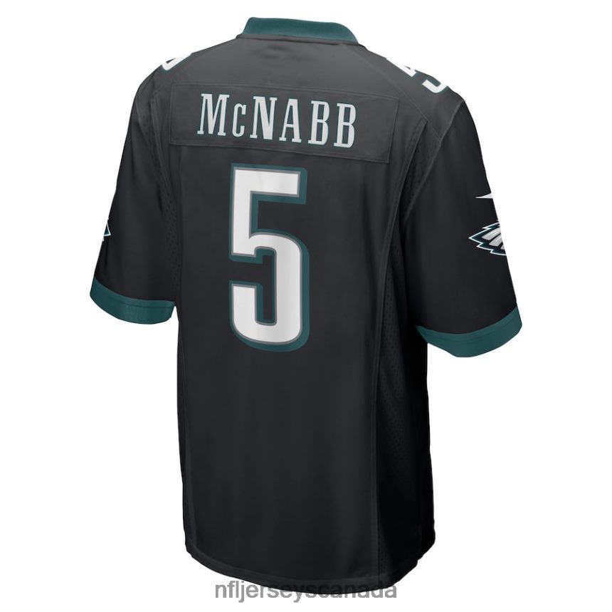 Men Philadelphia Eagles Donovan McNabb Nike Black Retired Player Jersey Clothing NFL TBXFR6832