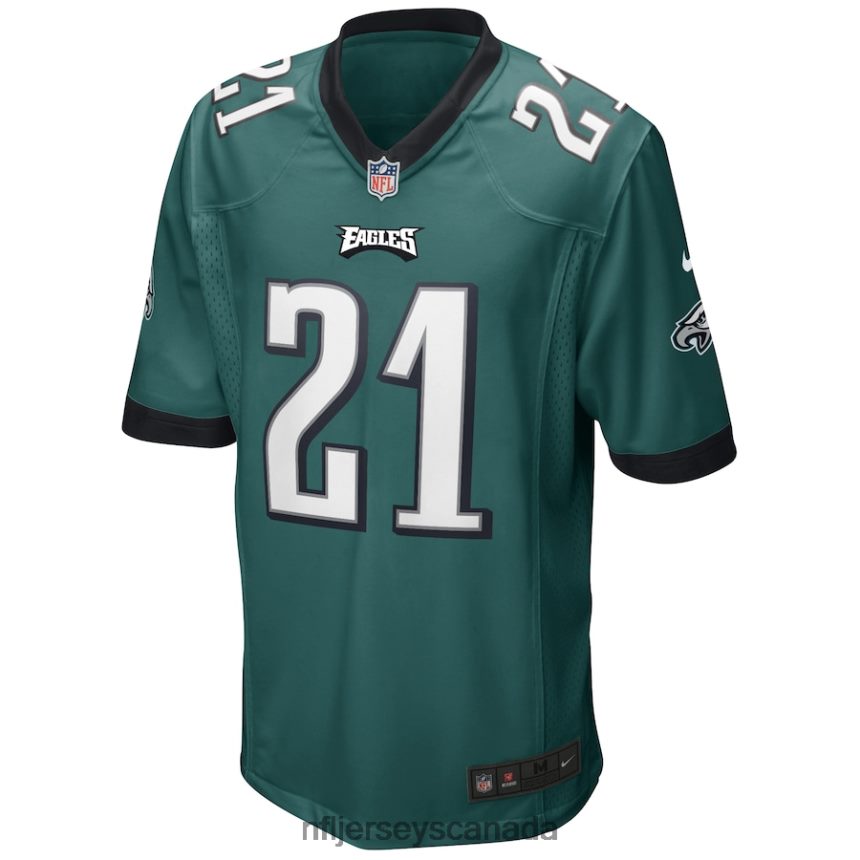 Men Philadelphia Eagles Eric Allen Nike Midnight Green Game Retired Player Jersey Clothing NFL TBXFR65710