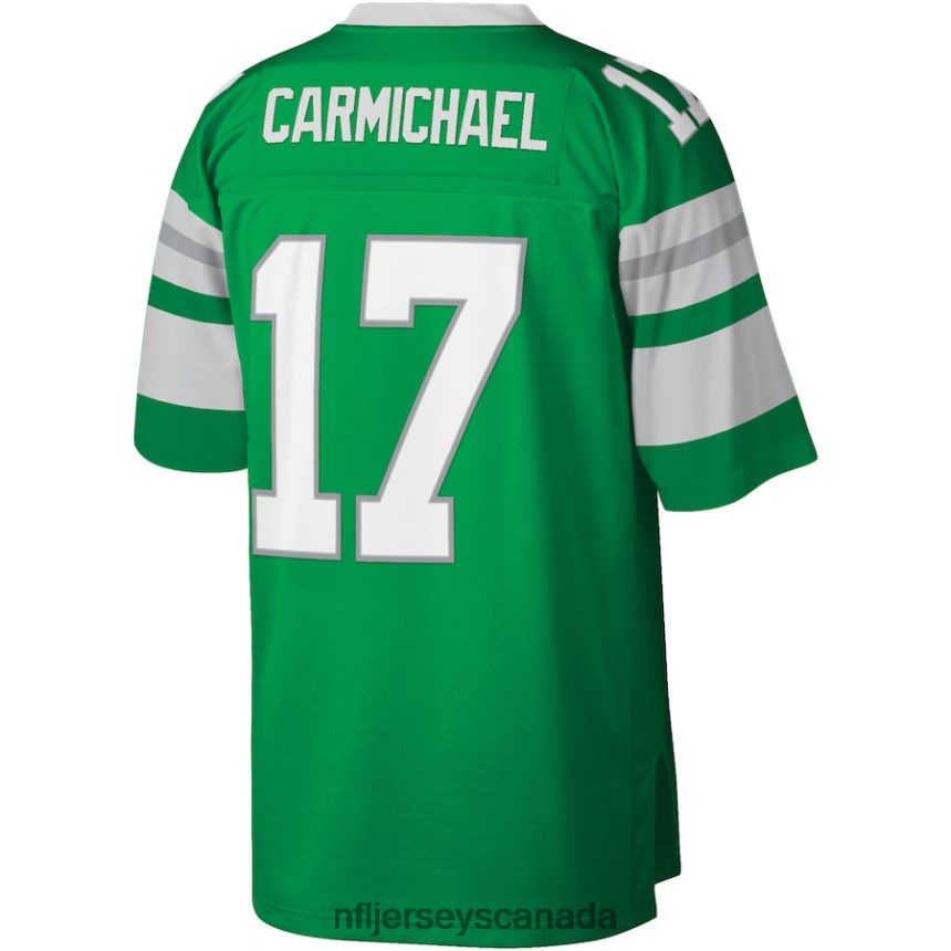 Men Philadelphia Eagles Harold Carmichael Mitchell  Ness Kelly Green Legacy Replica Jersey Clothing NFL TBXFR62146