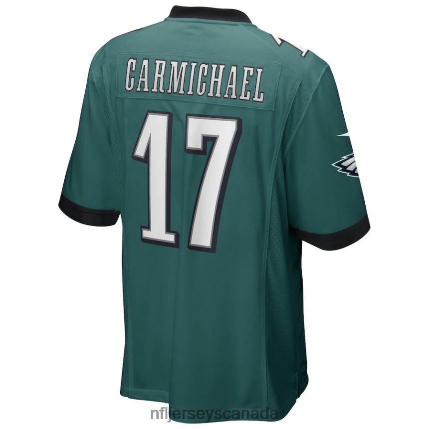 Men Philadelphia Eagles Harold Carmichael Nike Midnight Green Game Retired Player Jersey Clothing NFL TBXFR62873