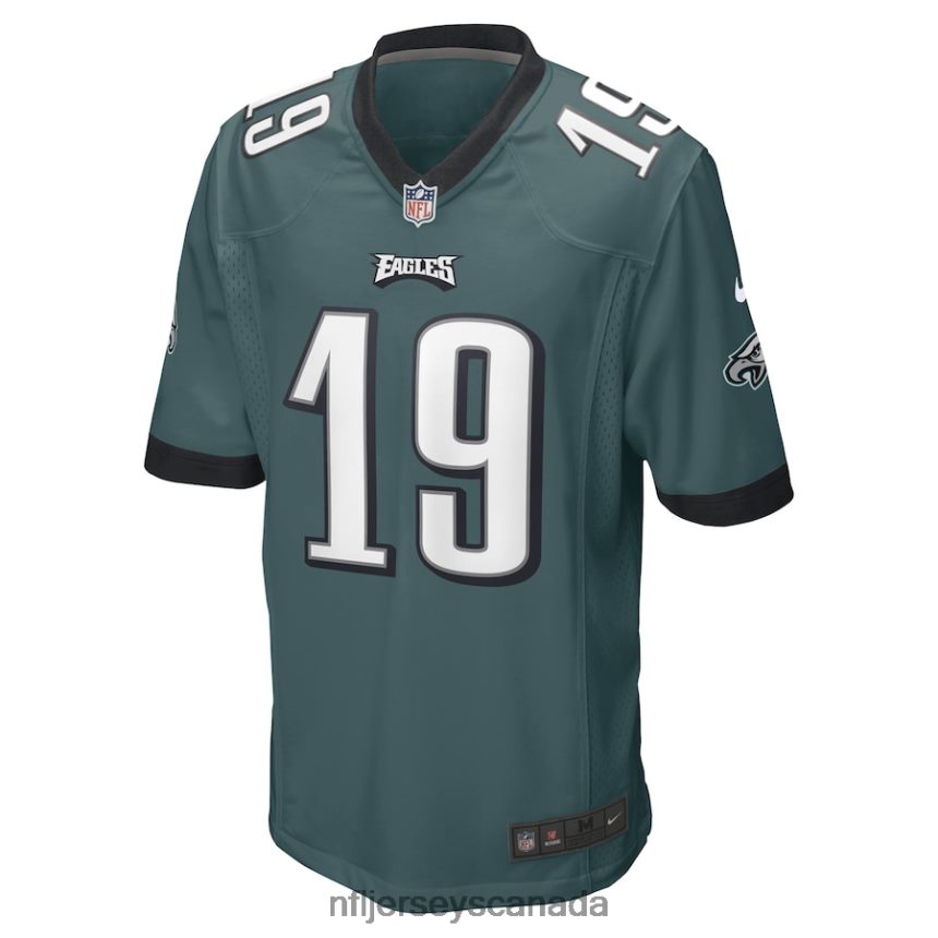 Men Philadelphia Eagles Ian Book Nike Midnight Green Game Player Jersey Clothing NFL TBXFR63661