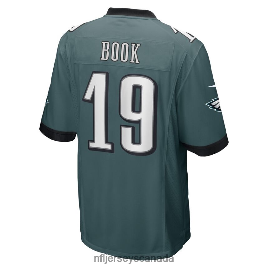 Men Philadelphia Eagles Ian Book Nike Midnight Green Game Player Jersey Clothing NFL TBXFR63661
