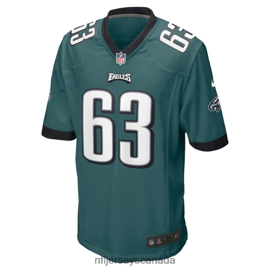 Men Philadelphia Eagles Jack Driscoll Nike Midnight Green Game Jersey Clothing NFL TBXFR64198