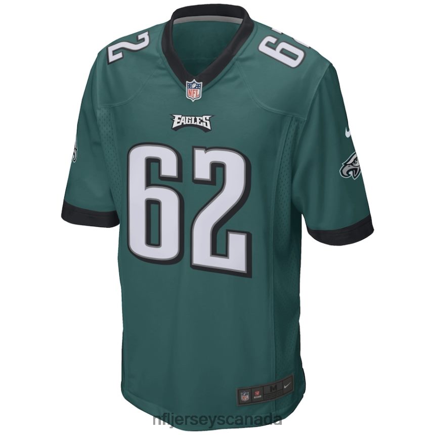 Men Philadelphia Eagles Jason Kelce Nike Green Game Player Jersey Clothing NFL TBXFR61297