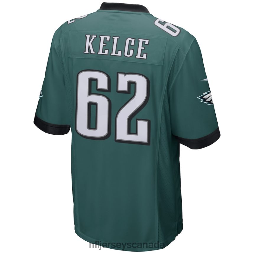 Men Philadelphia Eagles Jason Kelce Nike Green Game Player Jersey Clothing NFL TBXFR61297