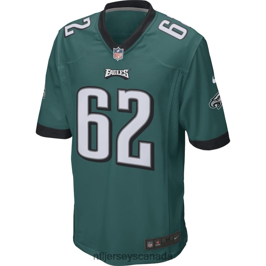 Men Philadelphia Eagles Jason Kelce Nike Midnight Green Game Jersey Clothing NFL TBXFR66