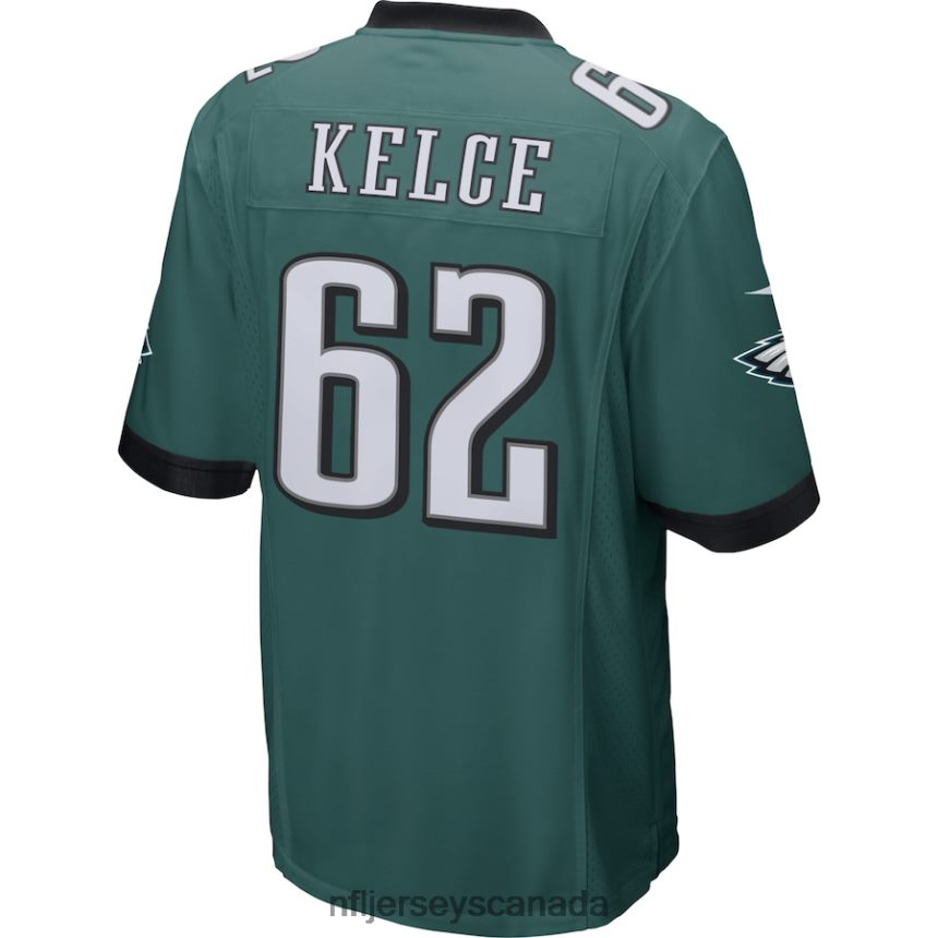 Men Philadelphia Eagles Jason Kelce Nike Midnight Green Game Jersey Clothing NFL TBXFR66